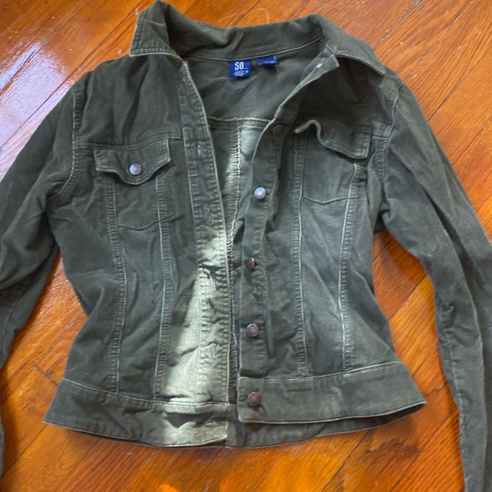 Y2K Vintage Corduroy Jacket